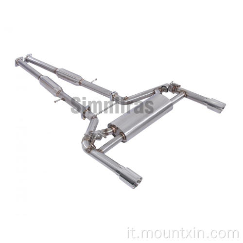 Infiniti Q50S 3.0T 3.7 14 Sistema di scarico Catback